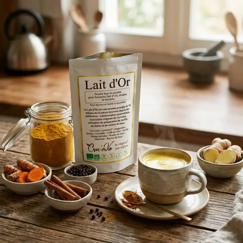 photo ambiance lait d'or