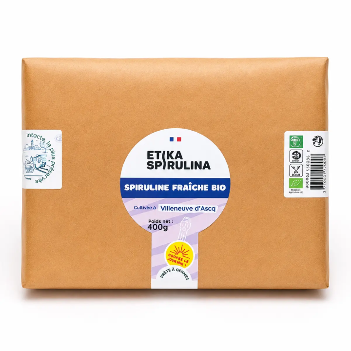 Espirulina fresca BIO (400g) | Etika Spirulina