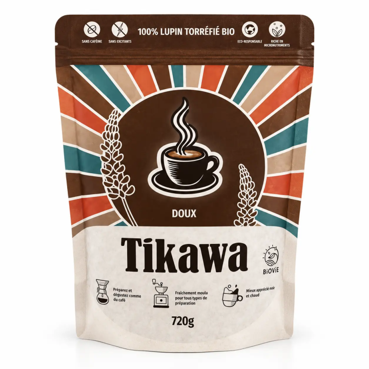Bio-Lupinenkaffee - TIKAWA Mild (720g)