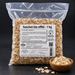Chufa laminada Bio 1kg justo (Tigernuts) - Sem glúten | Biovie