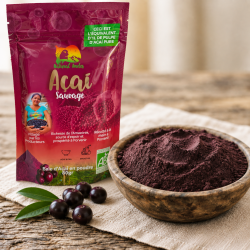 Liofilizowane açaí w proszku BIO i fair trade - 80g