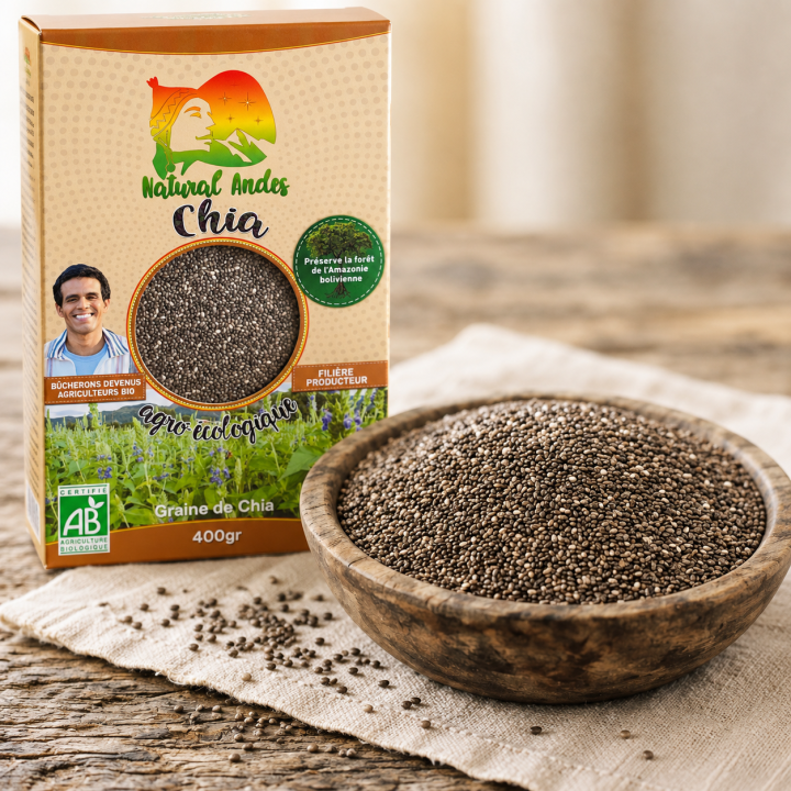 Ekologiczne nasiona chia z Boliwii – Sieć małych producentów | Biovie