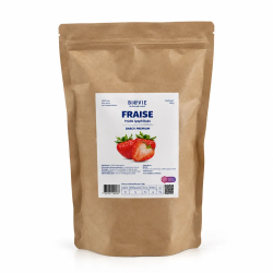 Freeze-dried strawberry with no added sugar, rich in vitamin C | Biovie