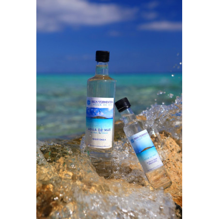 eau de mer ibiza bouteille verre 0,75