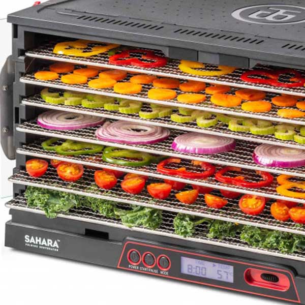 Sahara Folding Food Dehydrator Stainless Steel Shelves Brod & Taylor