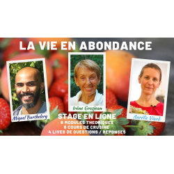 La Vida en Abundancia - Taller en línea con Aurélie Viard, Miguel Barthelemy, e Irène Grosjean