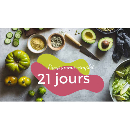 Programme complet Bootcamp culinaire : Pimp ton assiette - 21 jours