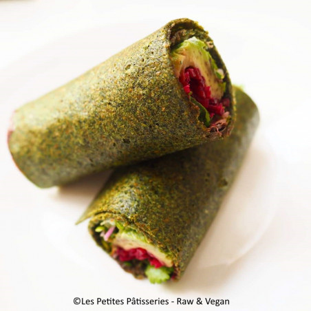 recette wrap épinards version crue recette wrap épinards version crue