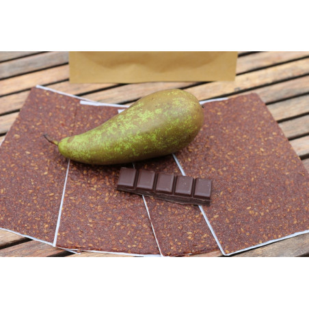 wrap de fruits version crue poire cacao chocolat wrap de fruits version crue poire cacao chocolat
