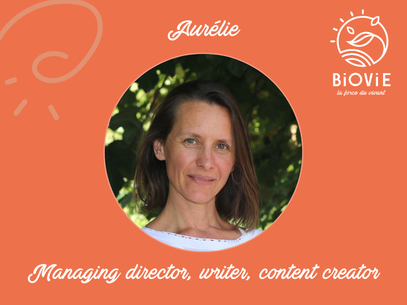 Aurélie, Managing director, writer, content creator