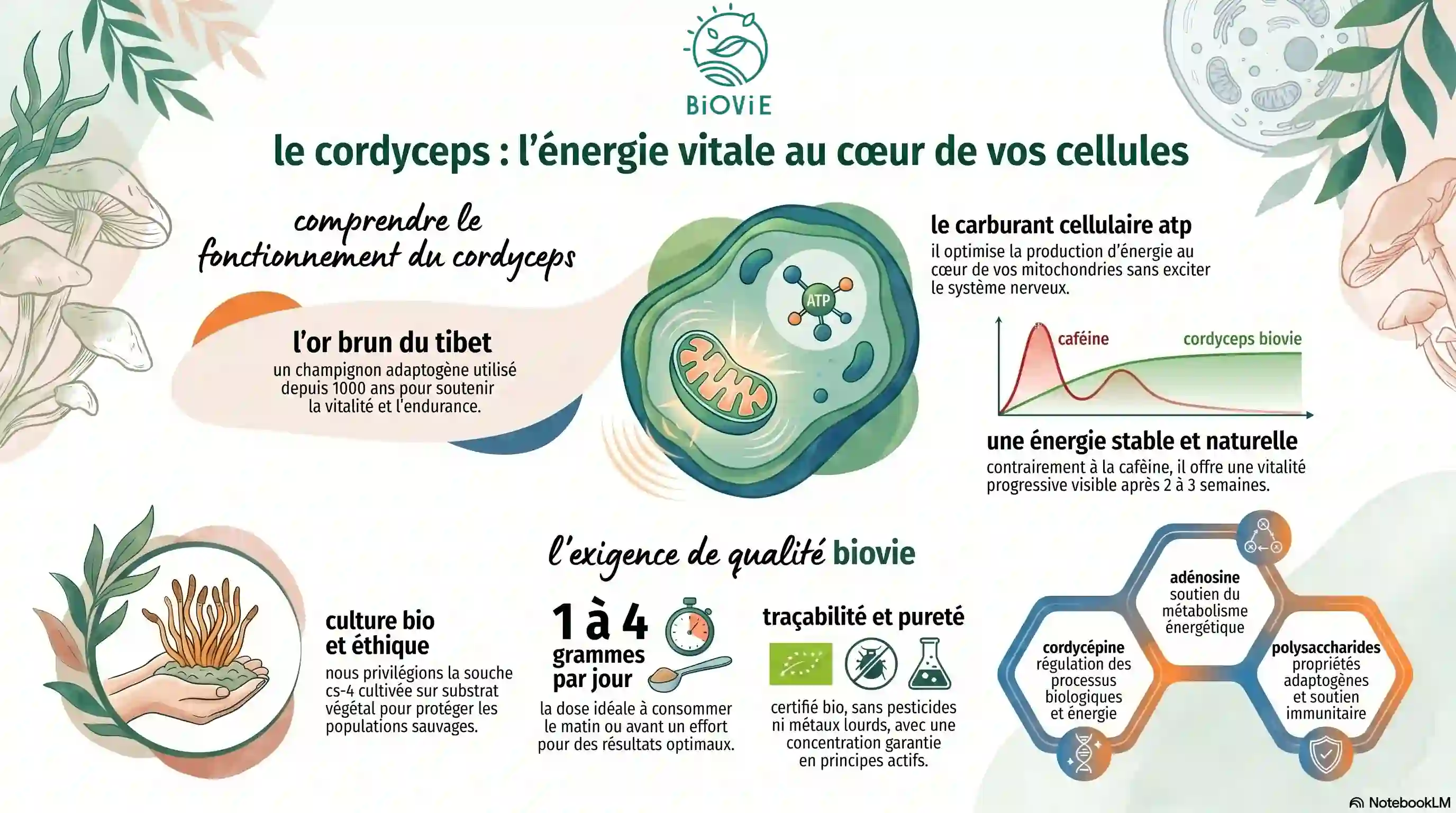 CORDYCEPS INFOGRAPHIE