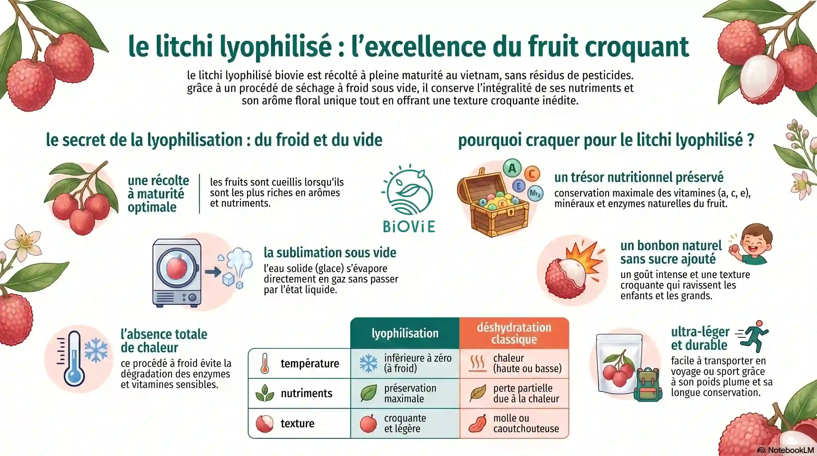 LITCHI LYOPHILISE