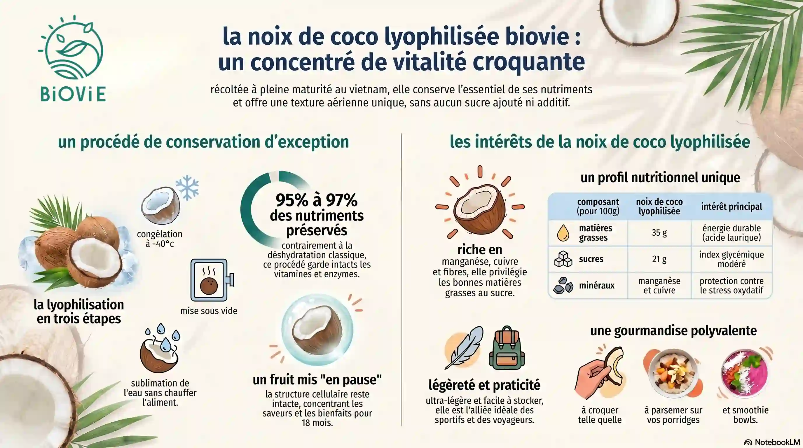 NOIX COCO INFOGRAPHIE