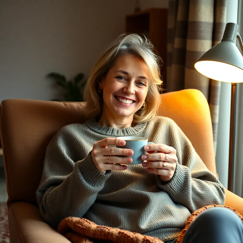 Rituel matinal avec café décaféiné
