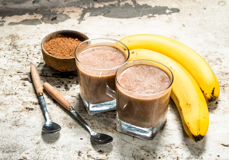 Smoothie au cacao cru