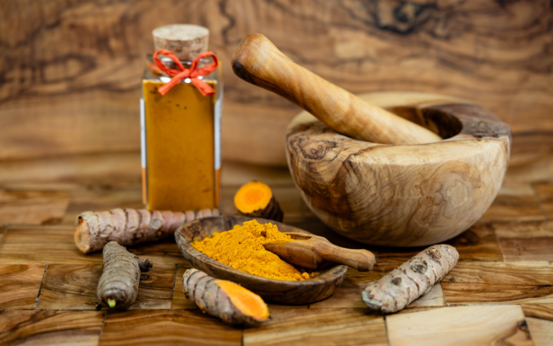 Alternatives à l'utilisation du curcuma