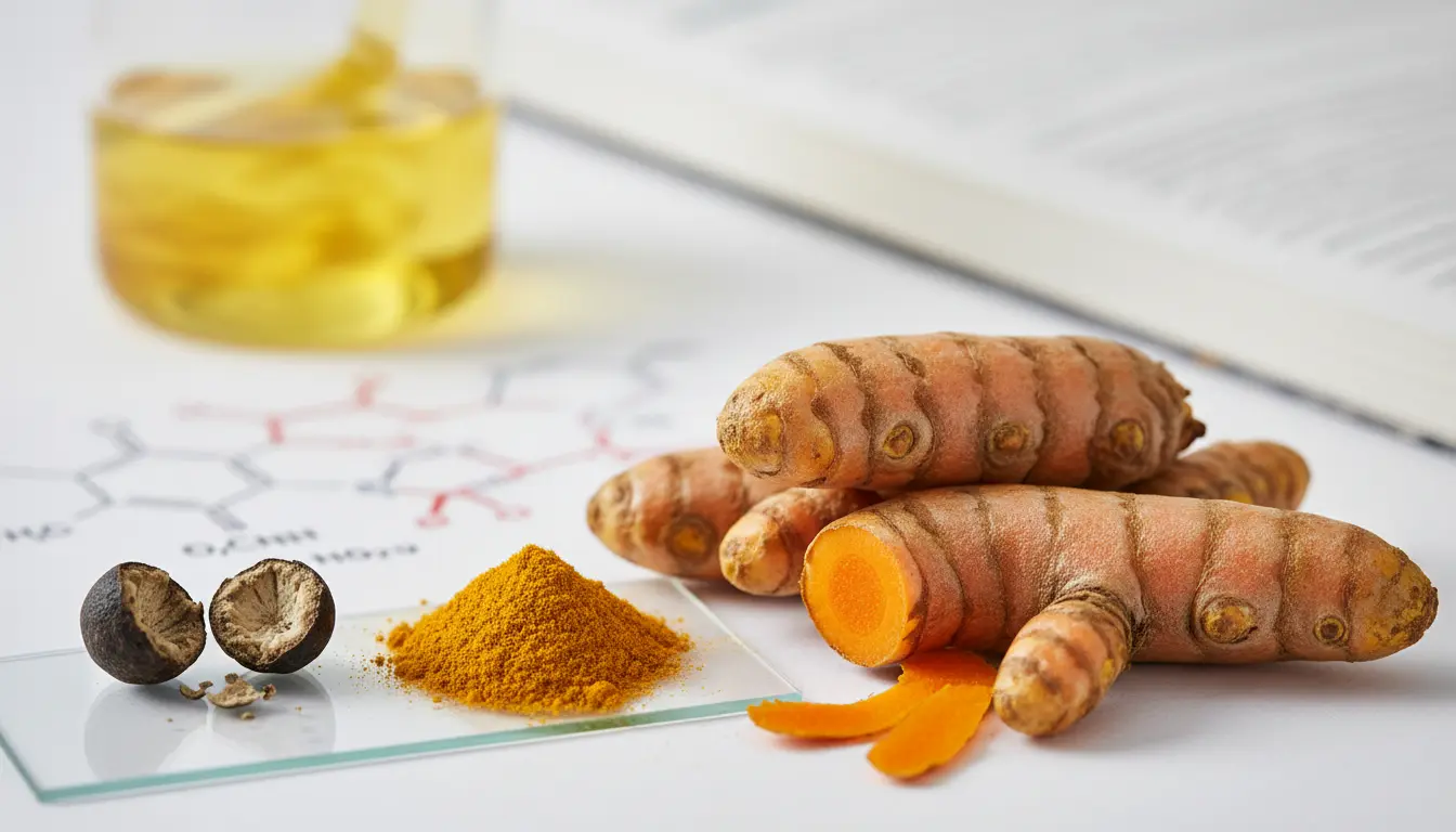 Association du curcuma au poivre noir