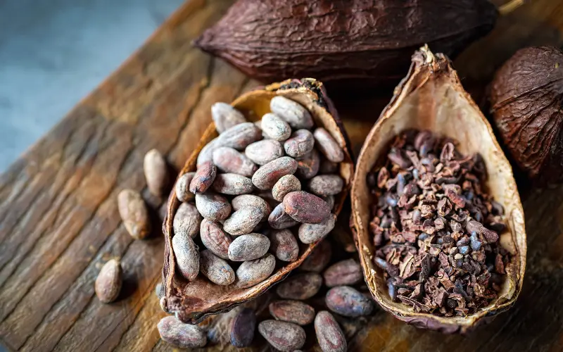 Les effets du cacao cru