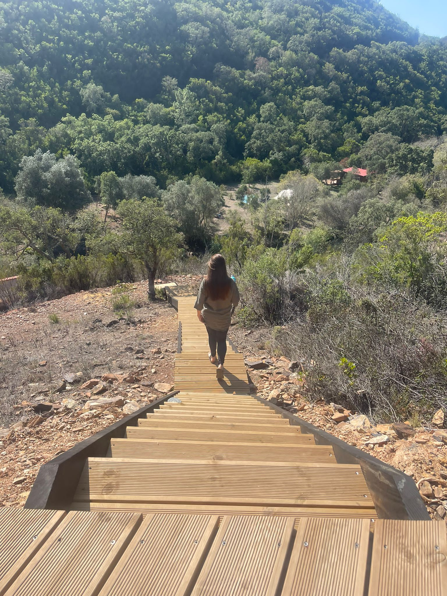 marcher en pleine nature