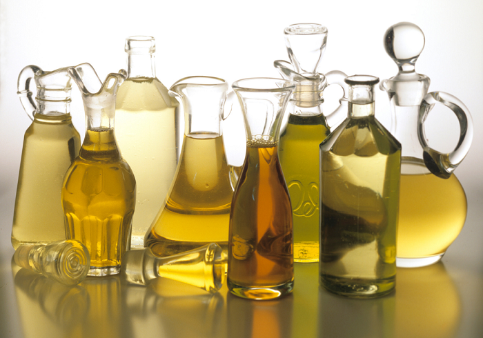 différents types d'huiles alimentaires