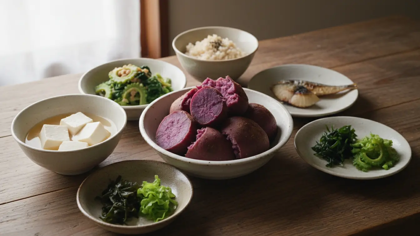 Ce que les habitants d'Okinawa mangent vraiment