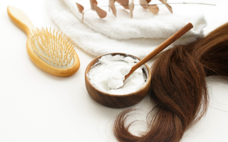 Les ingrédients pour faire un masque de cheveux maison