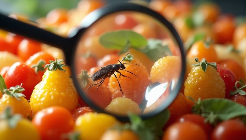 Les insectes dans nos aliments