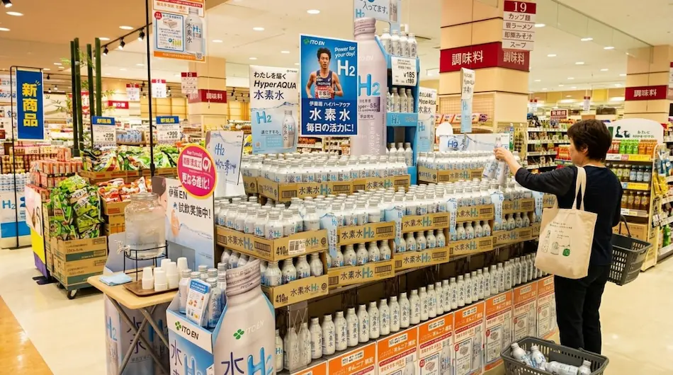 Le Japon et les appareils d'eau électrolysée