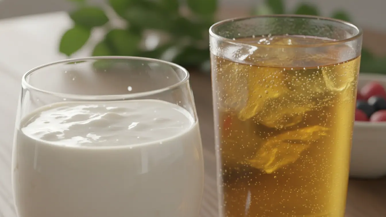 kéfir vs kombucha