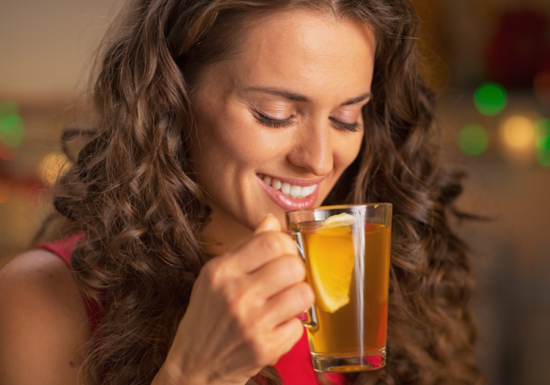 Boire une tisane de gingembre avant de dormir