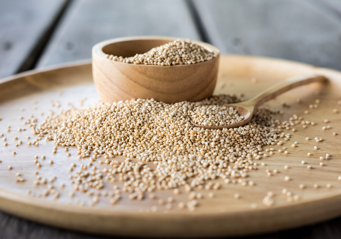 Préparation du quinoa