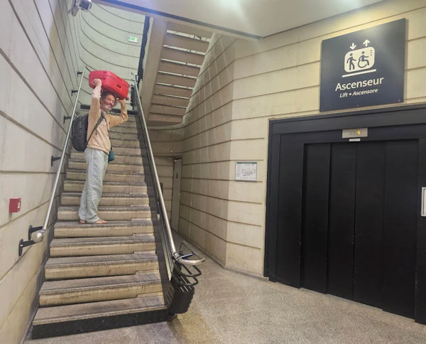 Escaliers ou ascenceur ?