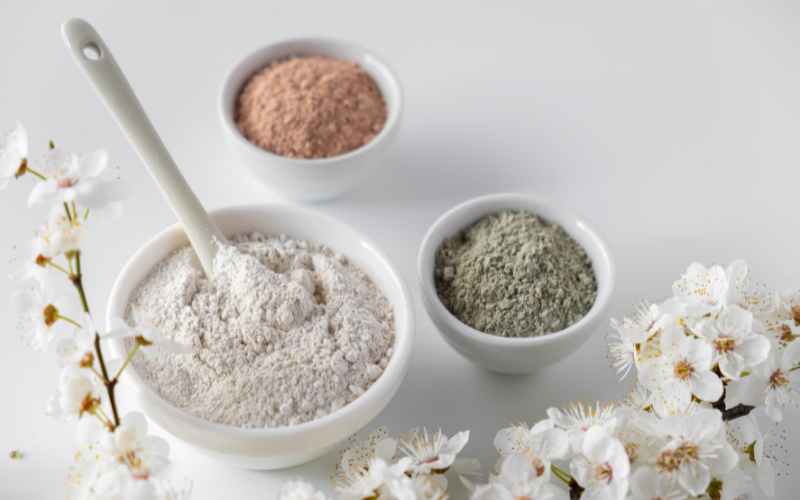Soins à l'argile