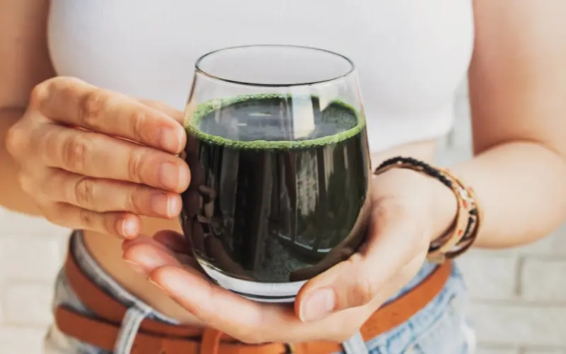 Gout prononcé de la spiruline