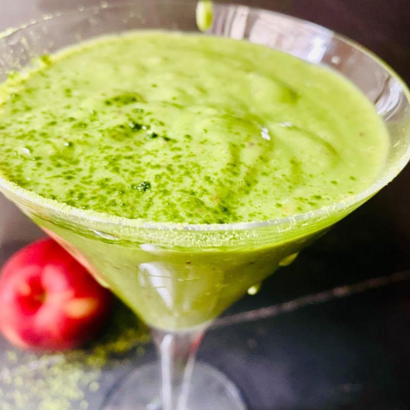 Smoothie Alcalinisant à l'Herbe d'Orge