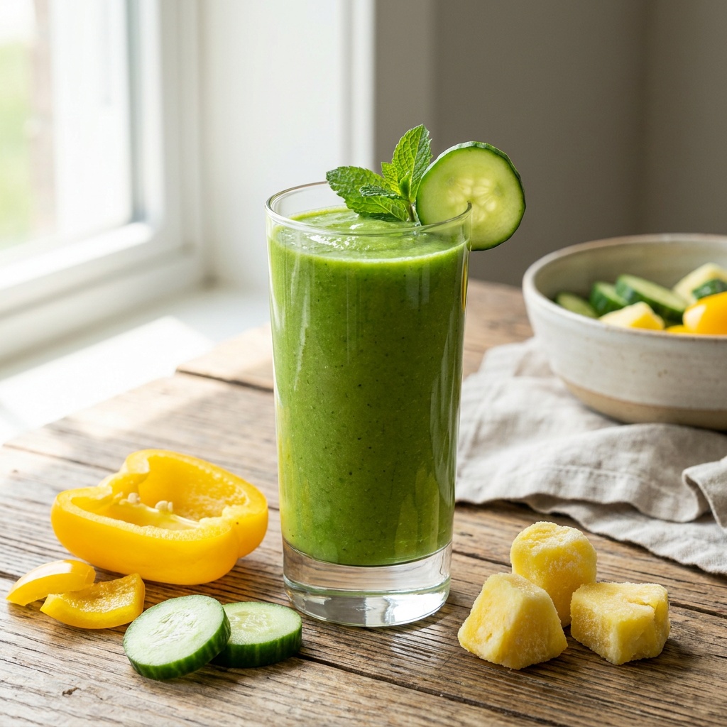 Un bon smoothie vert