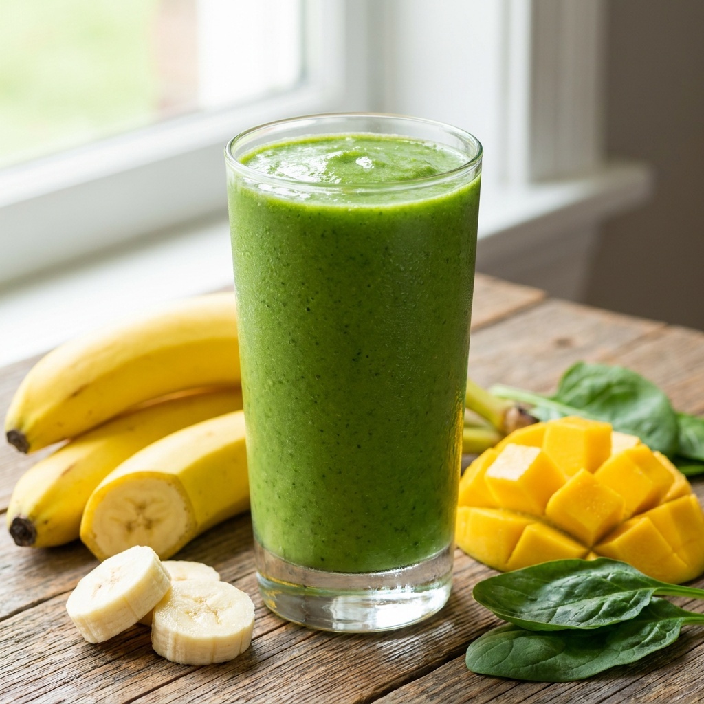Batido verde energizante