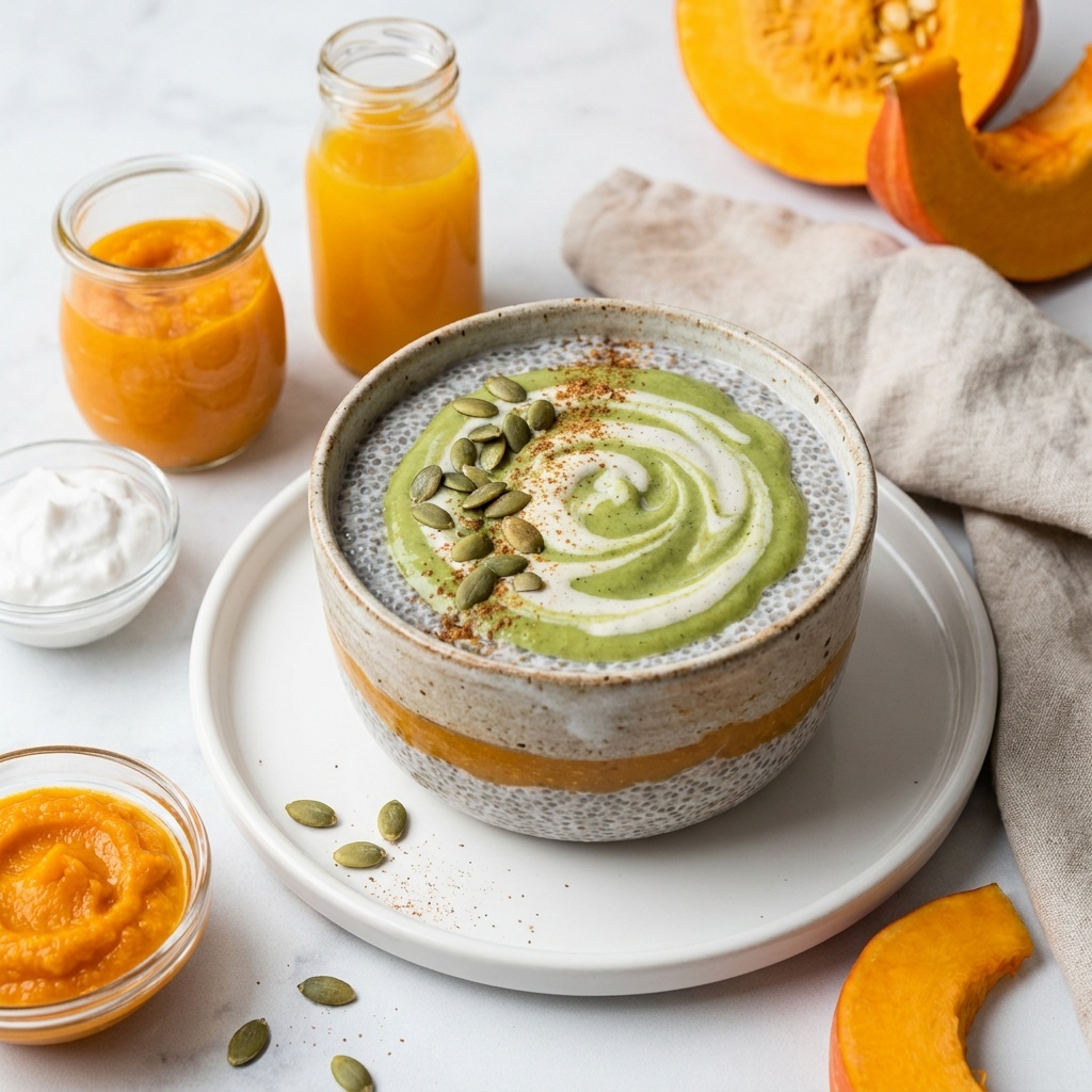 Pudding de chia à la citrouille épicée