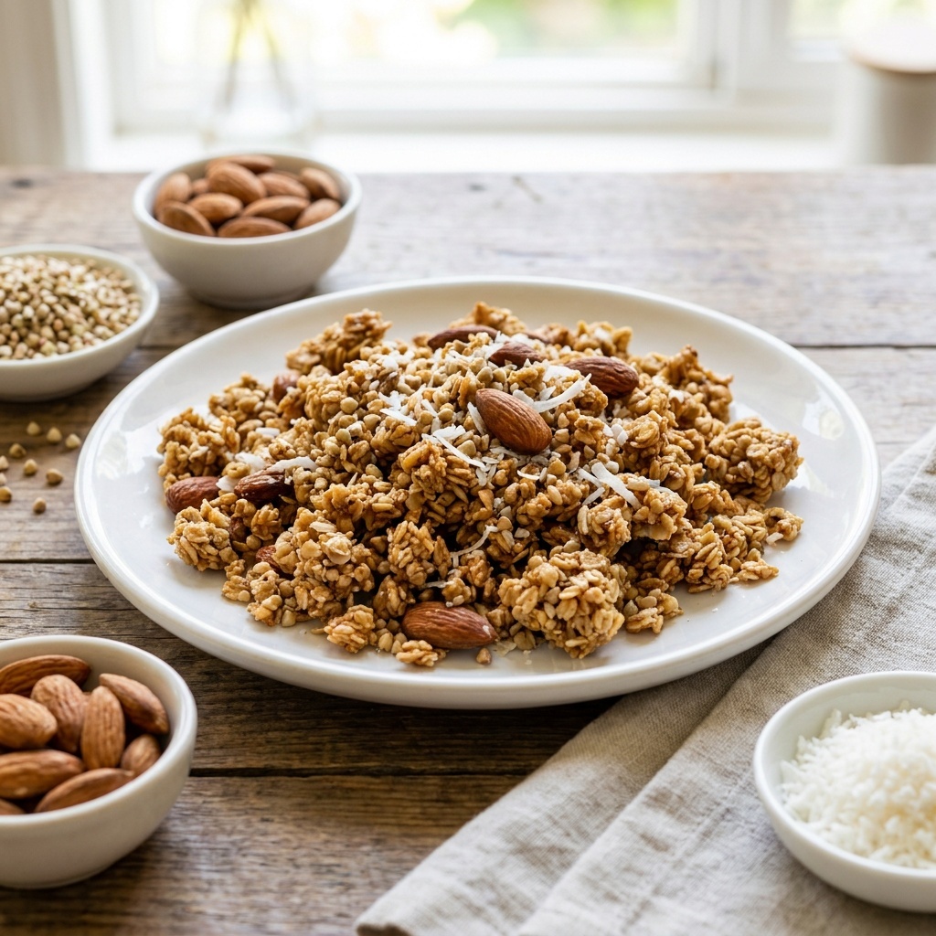 Granola croquant coco-vanille