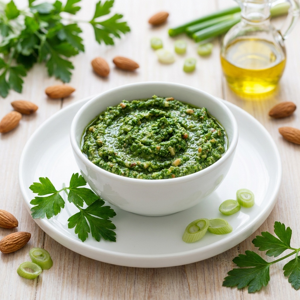 Pesto cru au persil