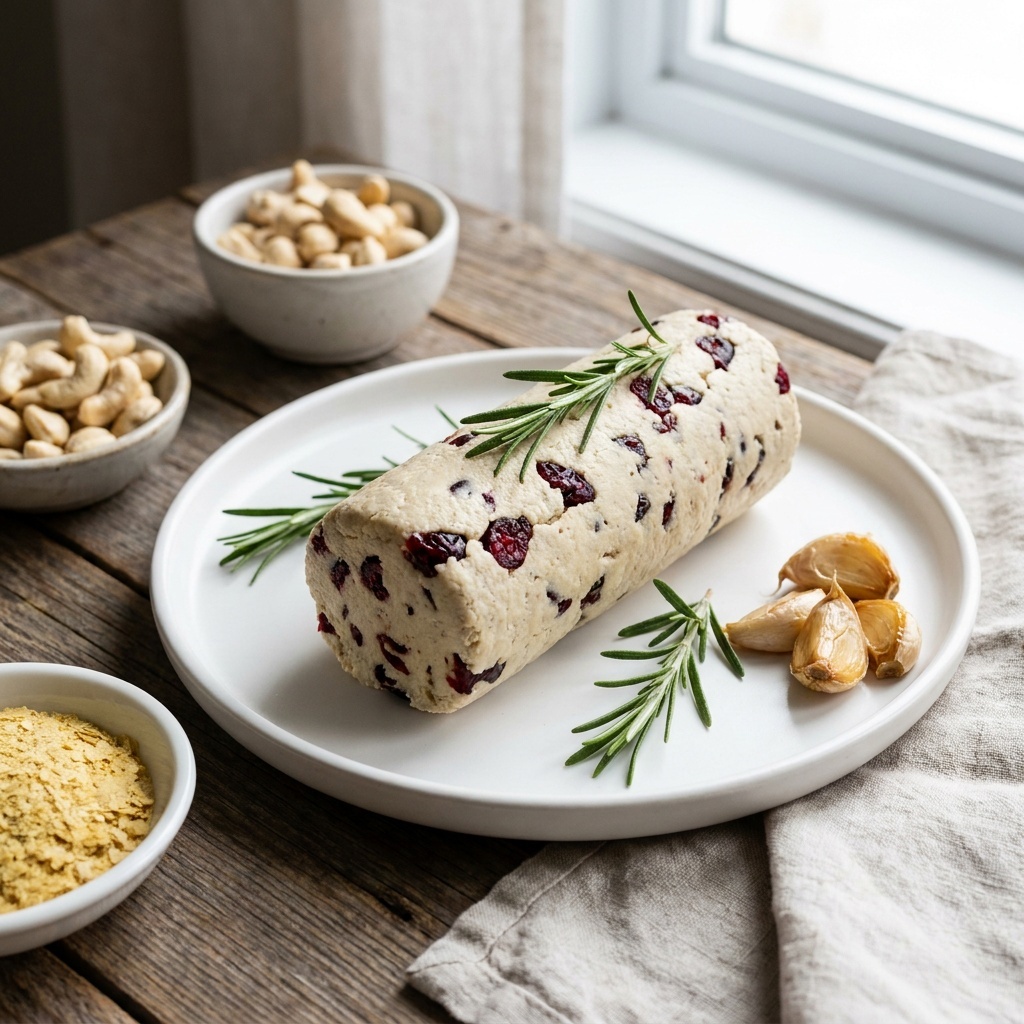 Bûche de fromage cru cajou
