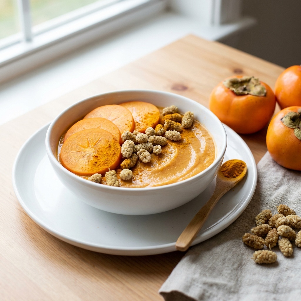 Bowl petit-déjeuner façon tarte au potiron