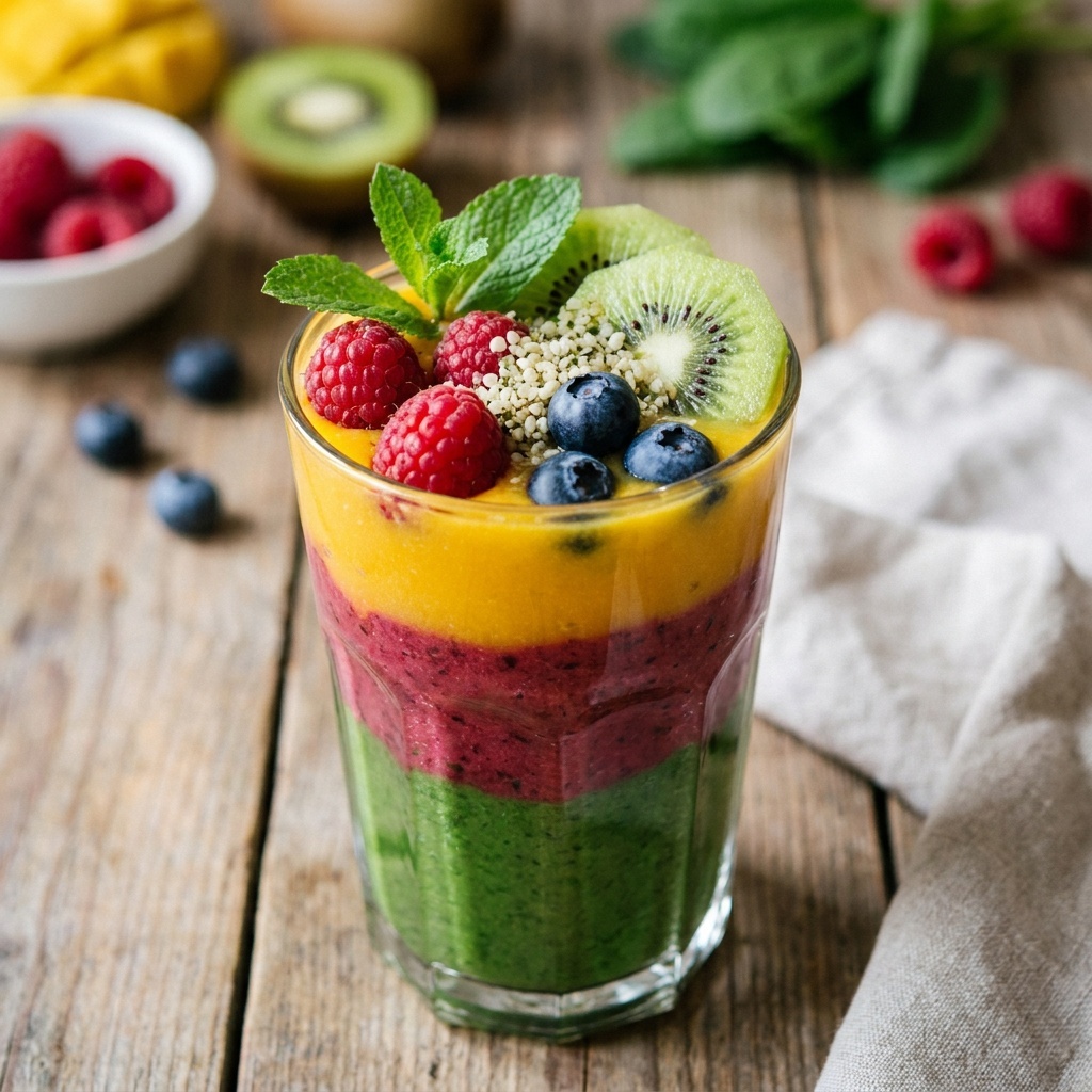 Smoothie vert tonique