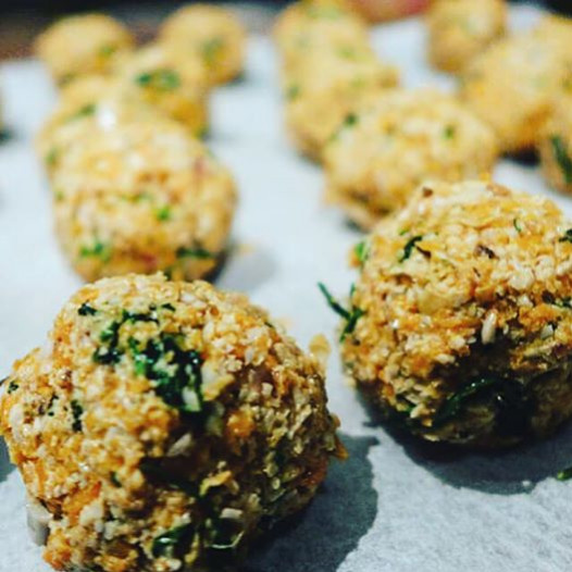 Falafel speziati crudi: la croccantezza del vivo