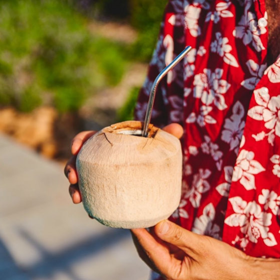 Découvrez tous les bienfaits de l'eau de coco fraîche biologique