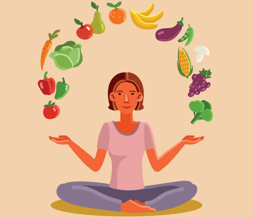 Alimentação viva e yoga