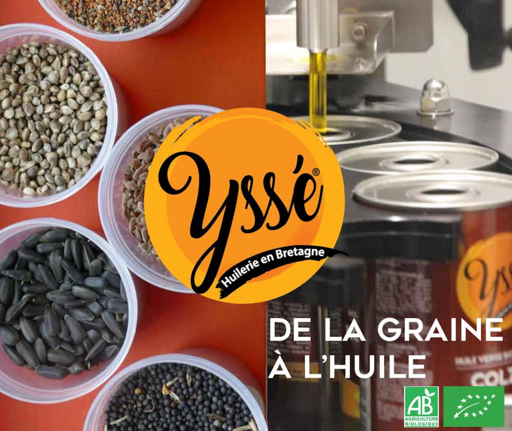 Biovie in partnership with Yssé, an artisanal oil factory from Brittany