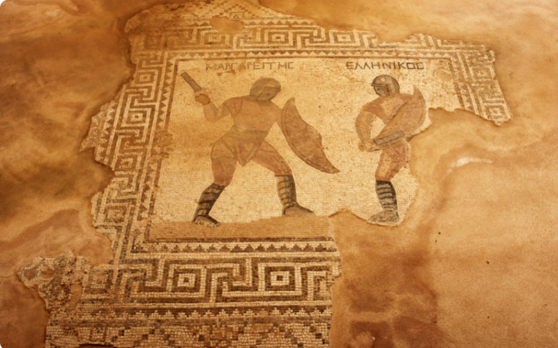 Los gladiadores romanos eran vegetarianos.