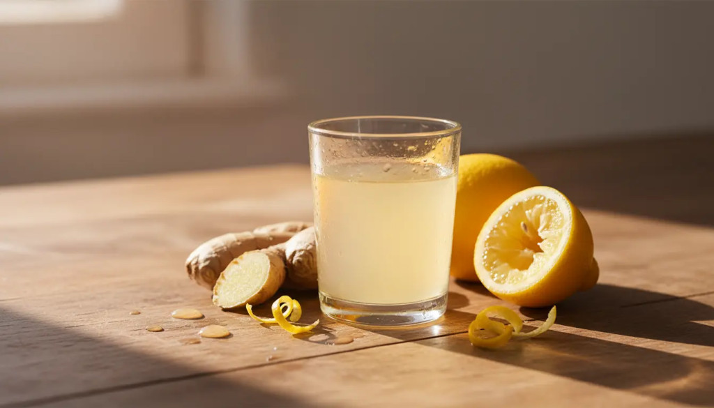 El shot de jengibre y limón: tu ritual para potenciar energía e inmunidad