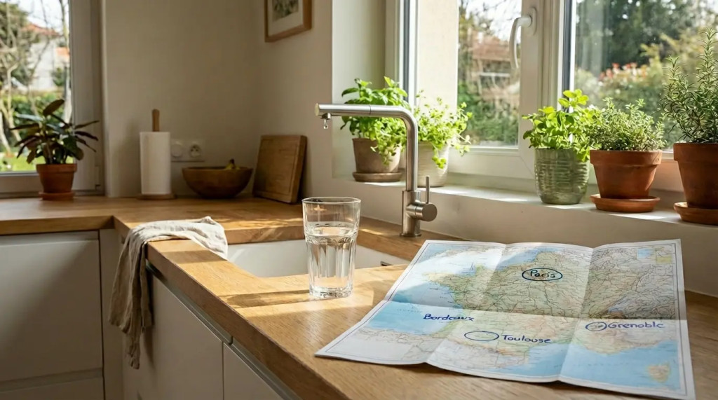 Quelles villes françaises ont la meilleure eau du robinet en 2026 ?